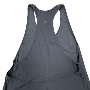 Lululemon tennis tank-top dress, short, black, size 4